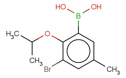 3-BROMO-2-ISOPROPOXY-5-METHYLPHENYLBORONIC ACID